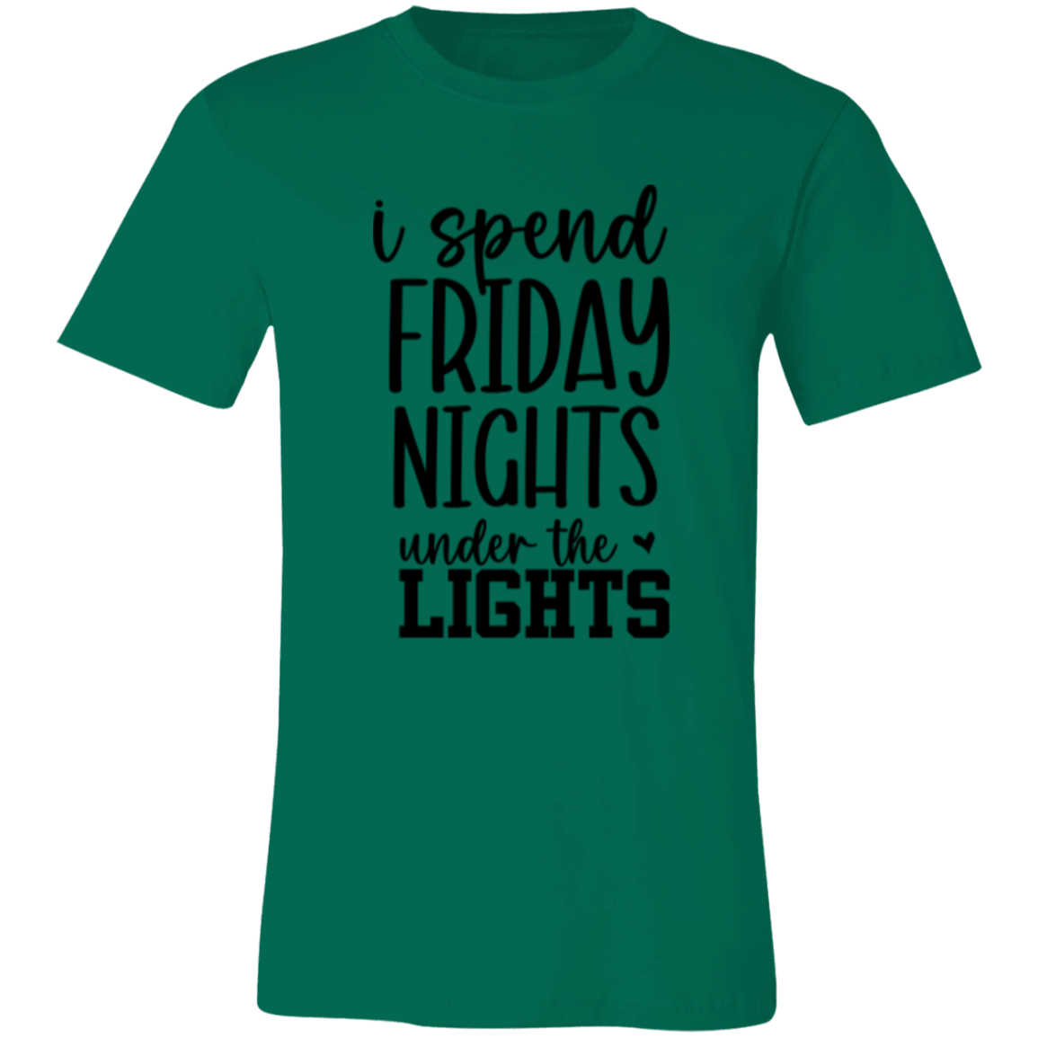 Friday Nights Under the Lights - Unisex Jersey Short-Sleeve T-Shirt