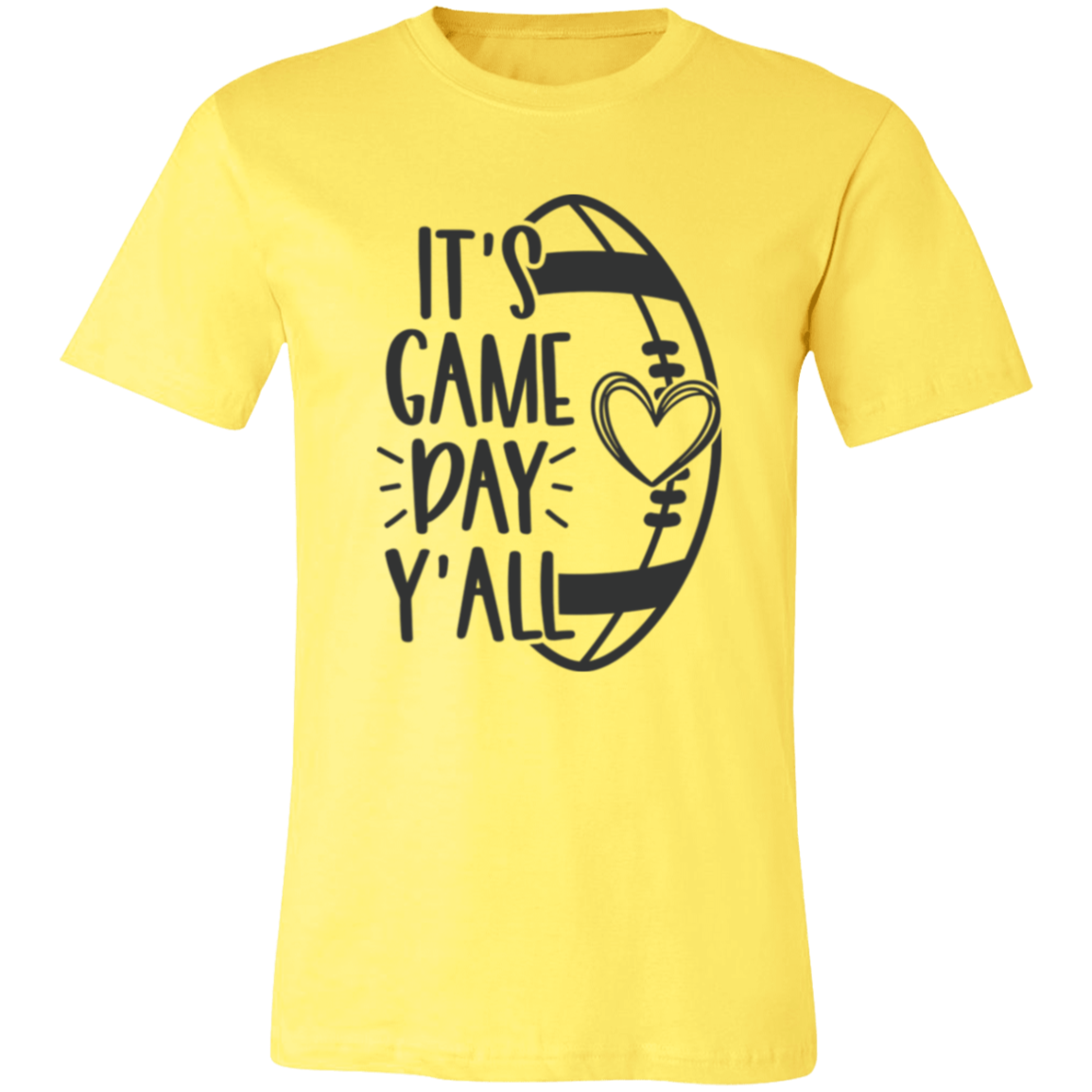 It's Game Day Y'all - Unisex Jersey Short-Sleeve T-Shirt