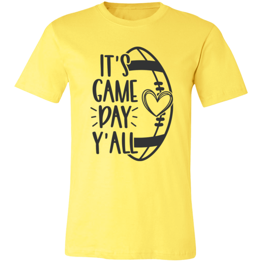 It's Game Day Y'all - Unisex Jersey Short-Sleeve T-Shirt