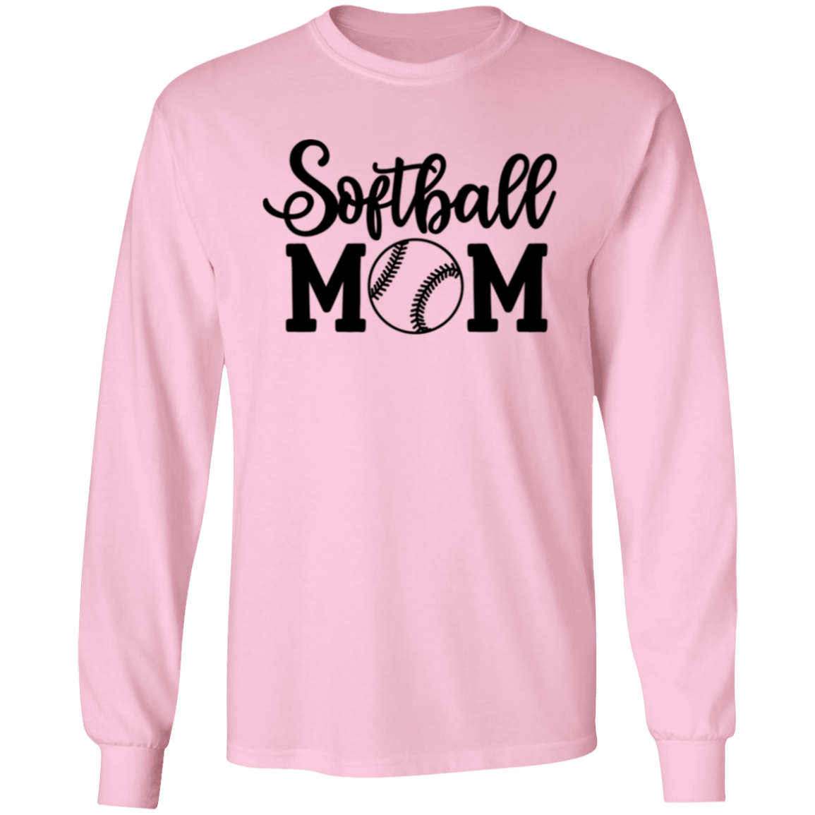 Softball Mom - Long Sleeve T-Shirt 5.3 oz.