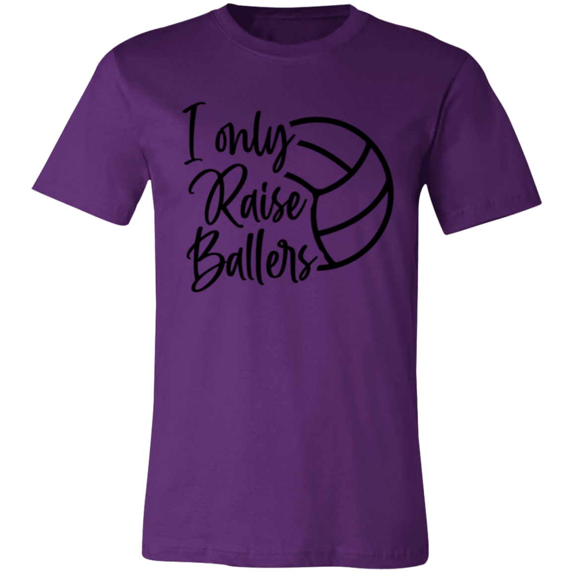 I Only Raise Ballers Unisex Jersey Short-Sleeve T-Shirt