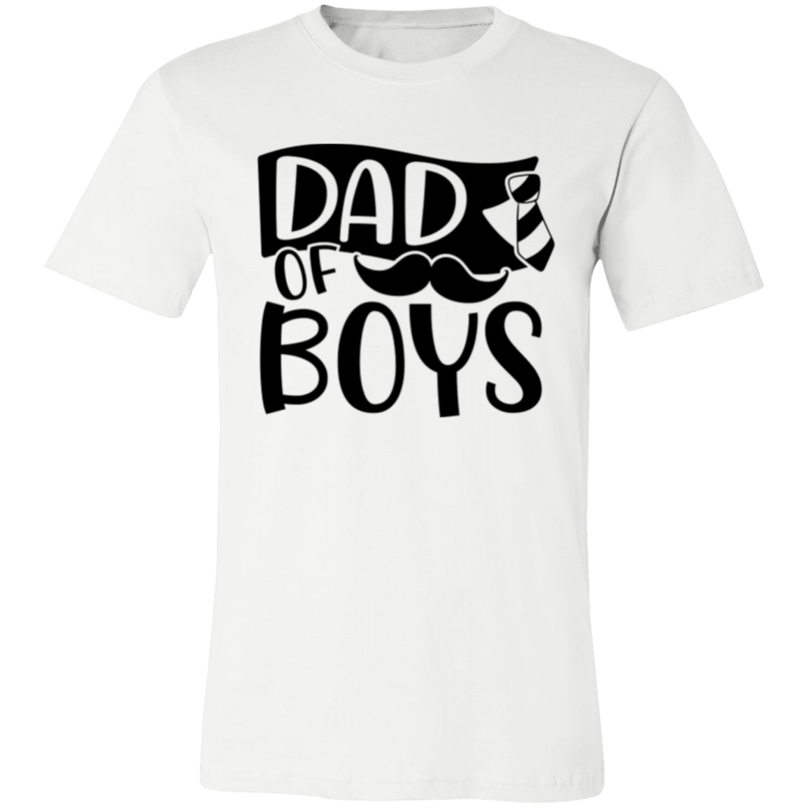 DAD of Boys - Unisex Jersey Short-Sleeve T-Shirt