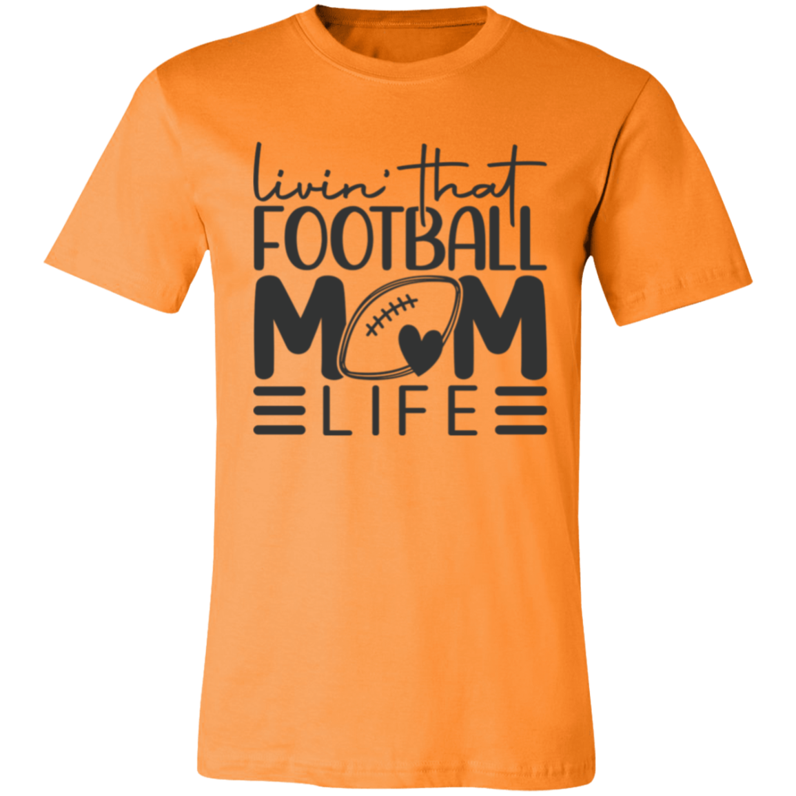 Livin' That Football Mom Life - Unisex Jersey Short-Sleeve T-Shirt