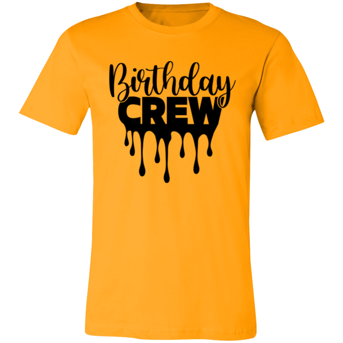 Birthday Crew Unisex Jersey Short-Sleeve T-Shirt