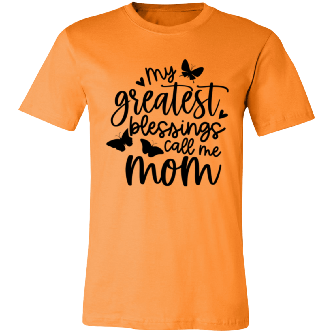 My Greatest Blessings Call Me MOM - Unisex Jersey Short-Sleeve T-Shirt