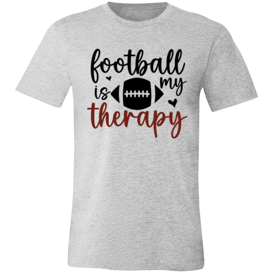 Football is My Therapy - Unisex Jersey Short-Sleeve T-Shirt