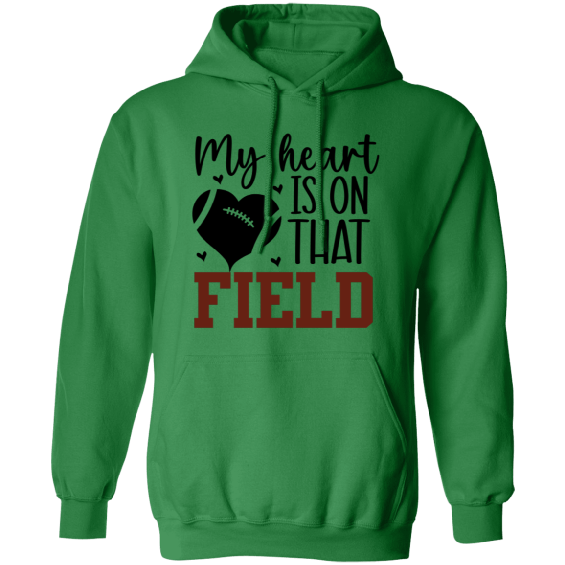 My Heart is on that Field - Pullover Hoodie