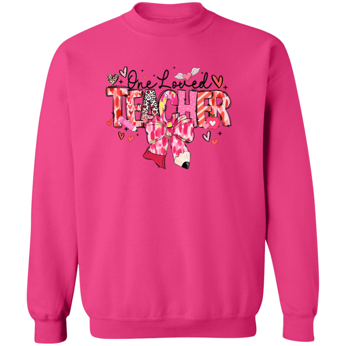 One Loved Teacher - T-Shirt | Sweatshirt | Hoodie