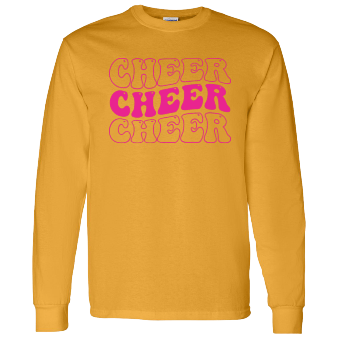 Cheer Cheer Cheer - LS T-Shirt 5.3 oz.