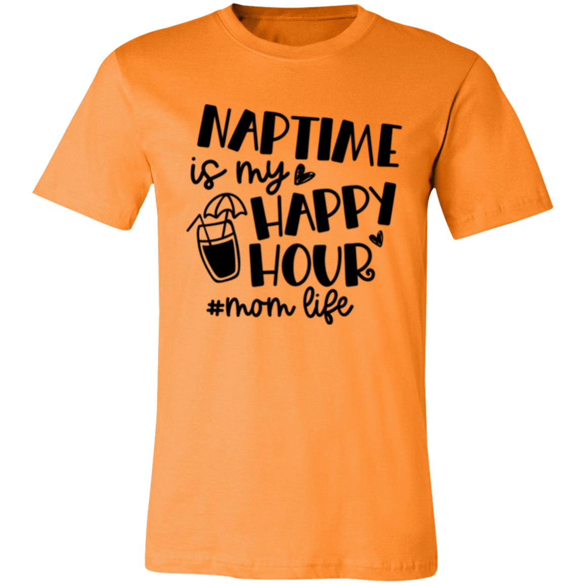 Naptime is my Happy Hour - Unisex Jersey Short-Sleeve T-Shirt