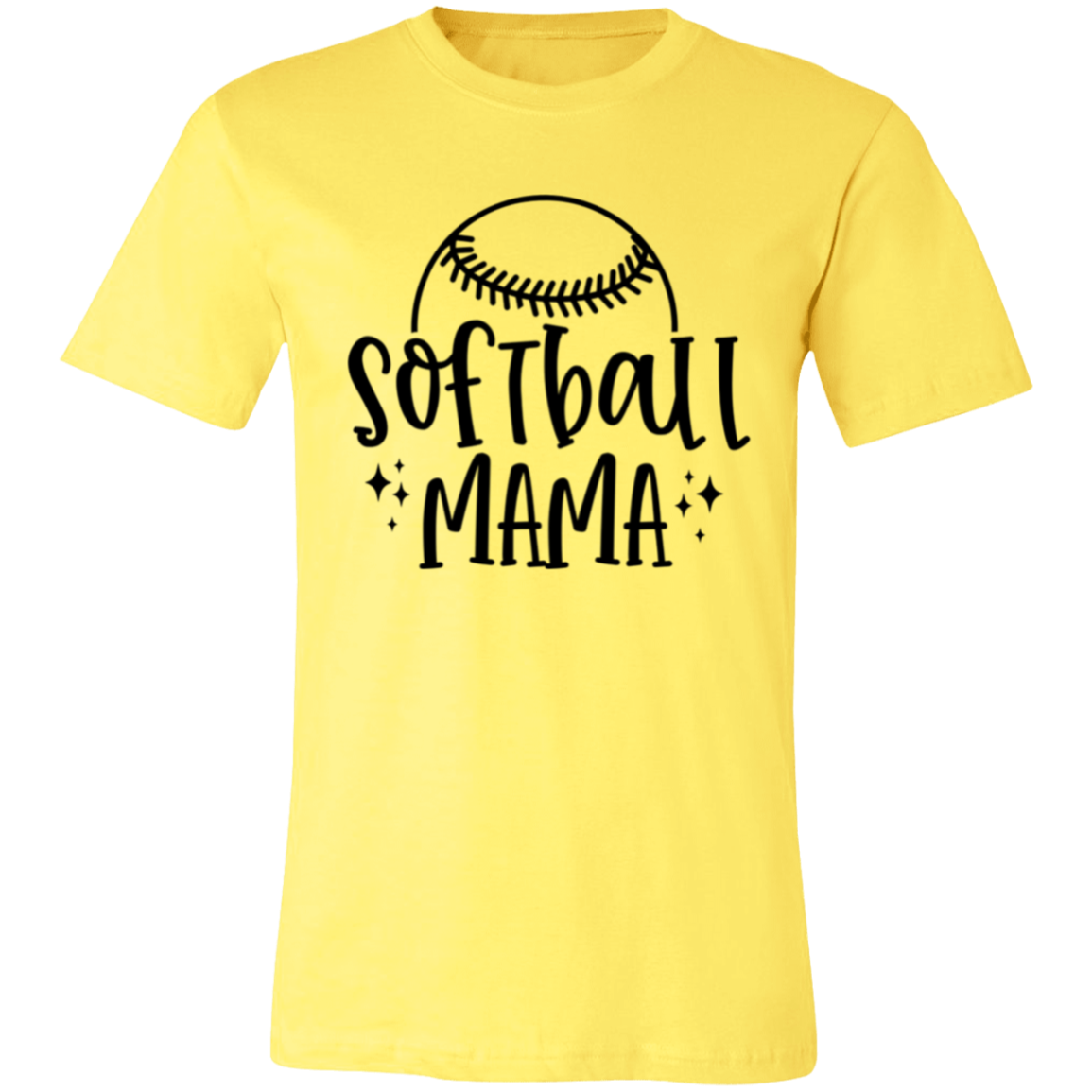 Softball MAMA - Unisex Jersey Short-Sleeve T-Shirt