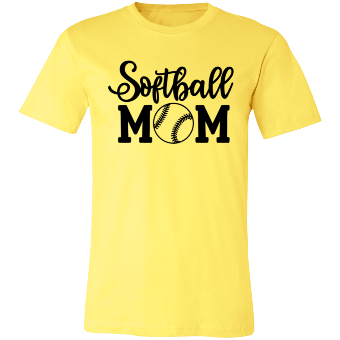 Softball Mom - Unisex Jersey Short-Sleeve T-Shirt