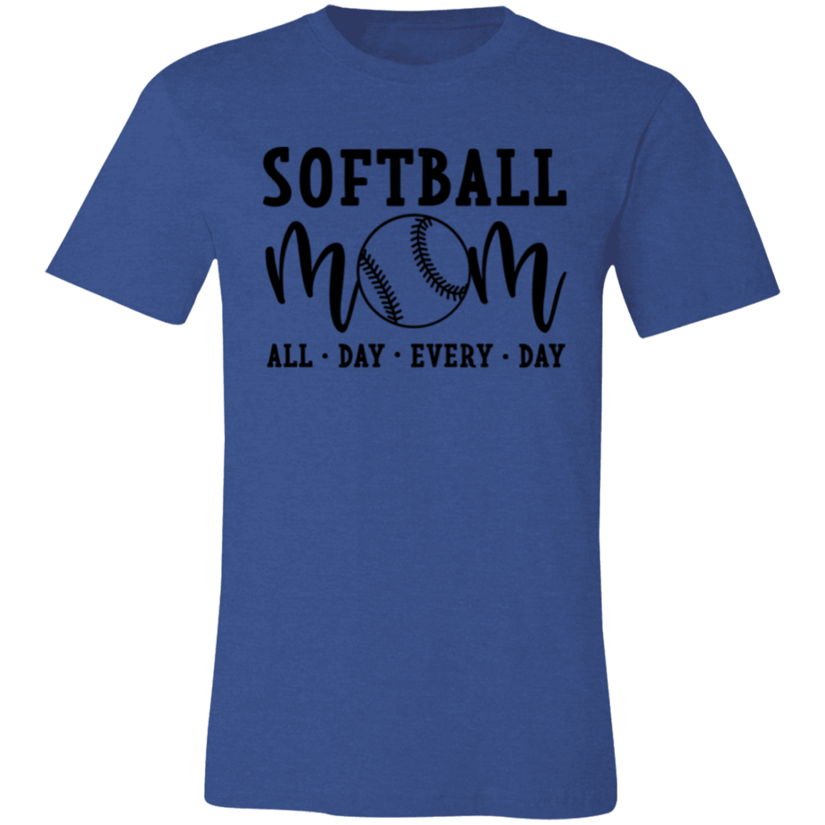 Softball Mom - Unisex Jersey Short-Sleeve T-Shirt