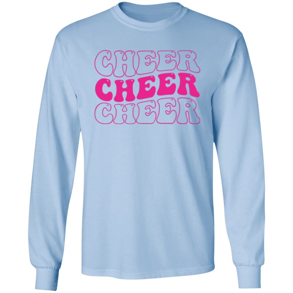 Cheer Cheer Cheer - LS T-Shirt 5.3 oz.