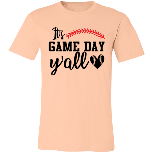 It's Game Day Y'all - Unisex Jersey Short-Sleeve T-Shirt