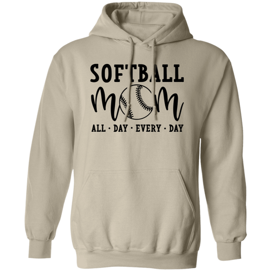 Softball Mom - Pullover Hoodie