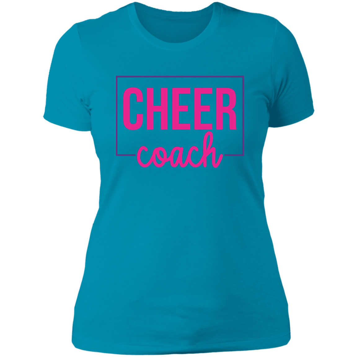 Cheer Coach Ladies' Boyfriend T-Shirt