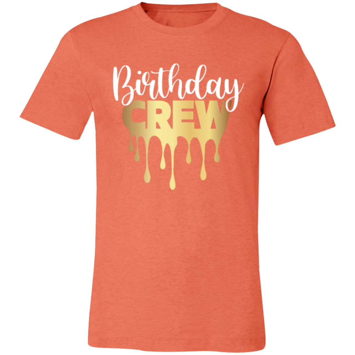 Birthday Crew Unisex Jersey Short-Sleeve T-Shirt