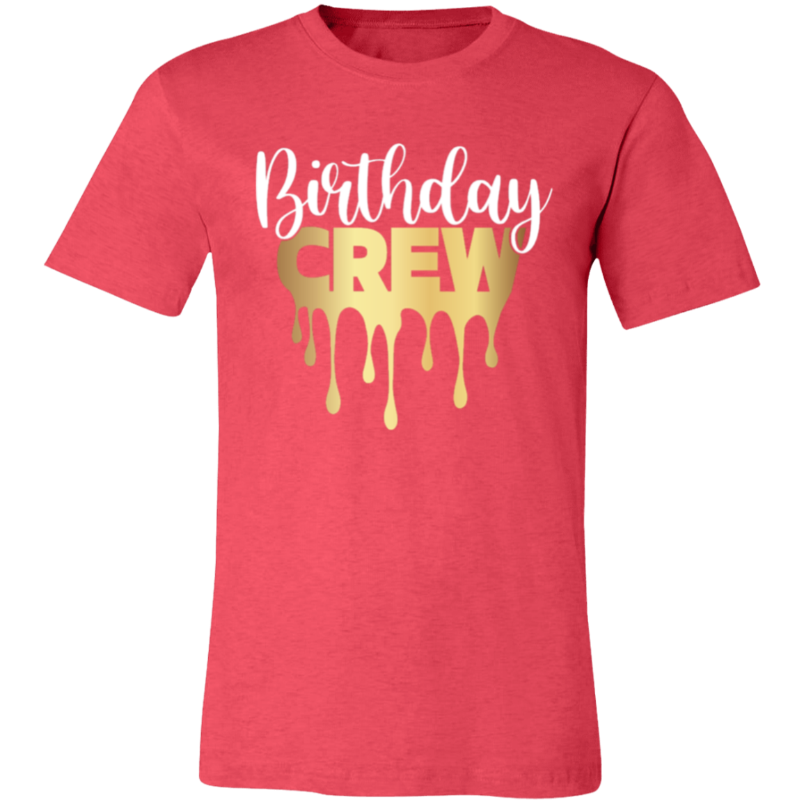 Birthday Crew Unisex Jersey Short-Sleeve T-Shirt