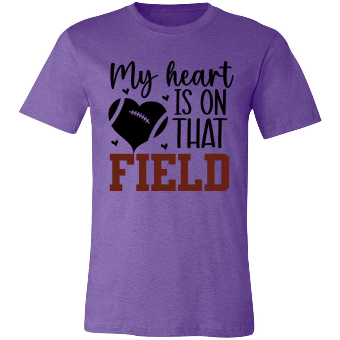 My Heart is on that Field - Unisex Jersey Short-Sleeve T-Shirt