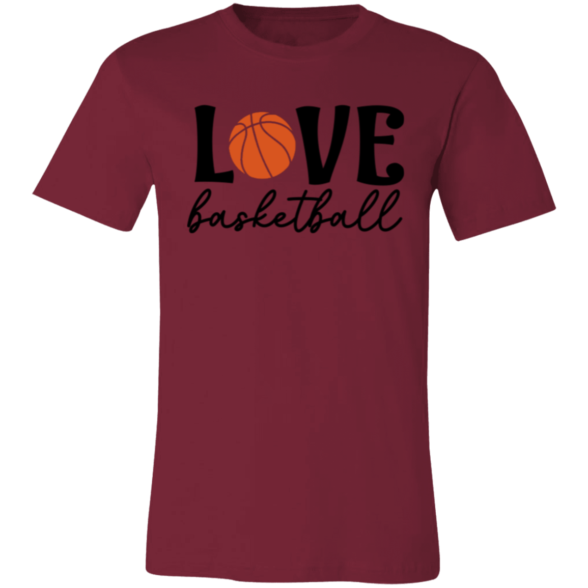 LOVE Basketball - Unisex Jersey Short-Sleeve T-Shirt