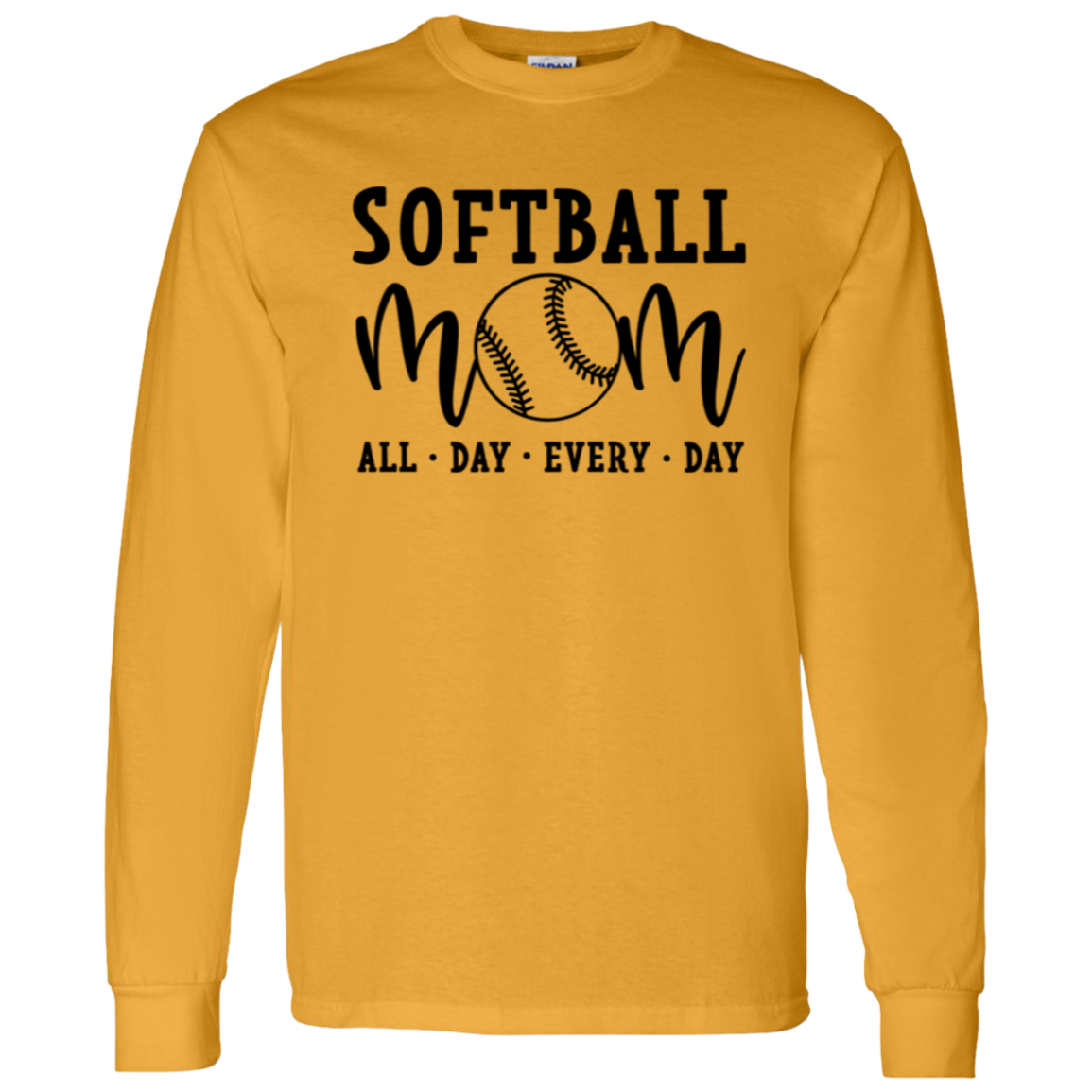 Softball Mom - Long Sleeve T-Shirt 5.3 oz.