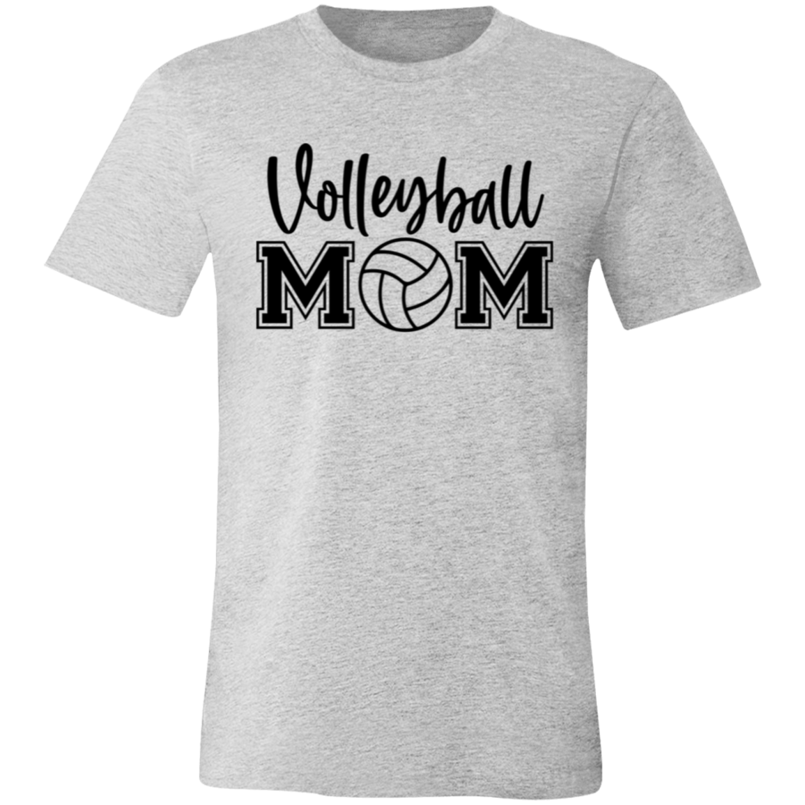 Volleyball Mom Unisex Jersey Short-Sleeve T-Shirt