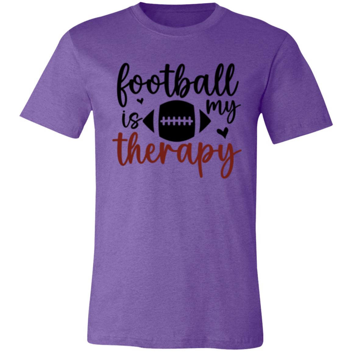 Football is My Therapy - Unisex Jersey Short-Sleeve T-Shirt