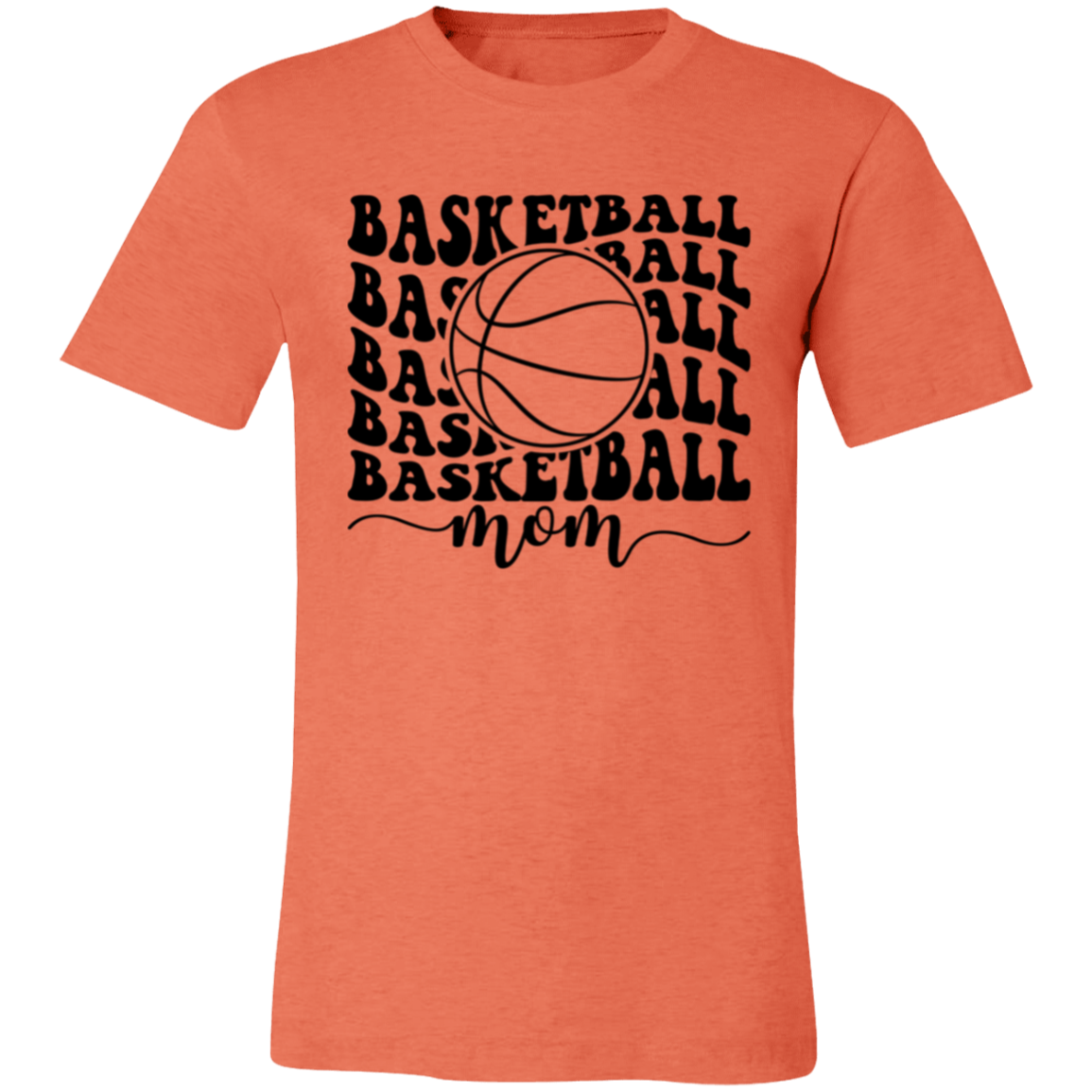 Basketball Mom - Unisex Jersey Short-Sleeve T-Shirt