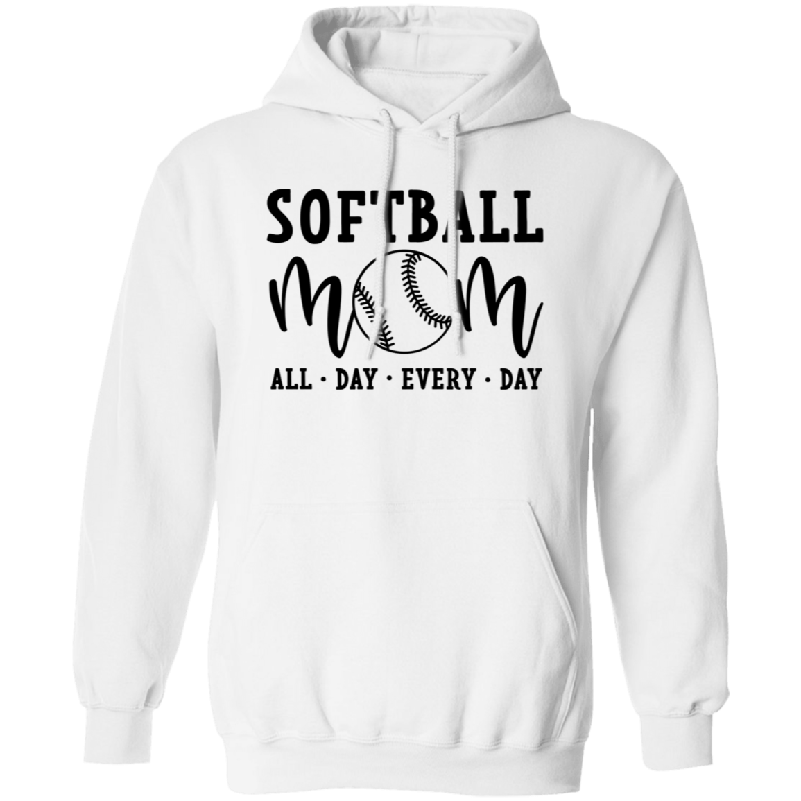 Softball Mom - Pullover Hoodie