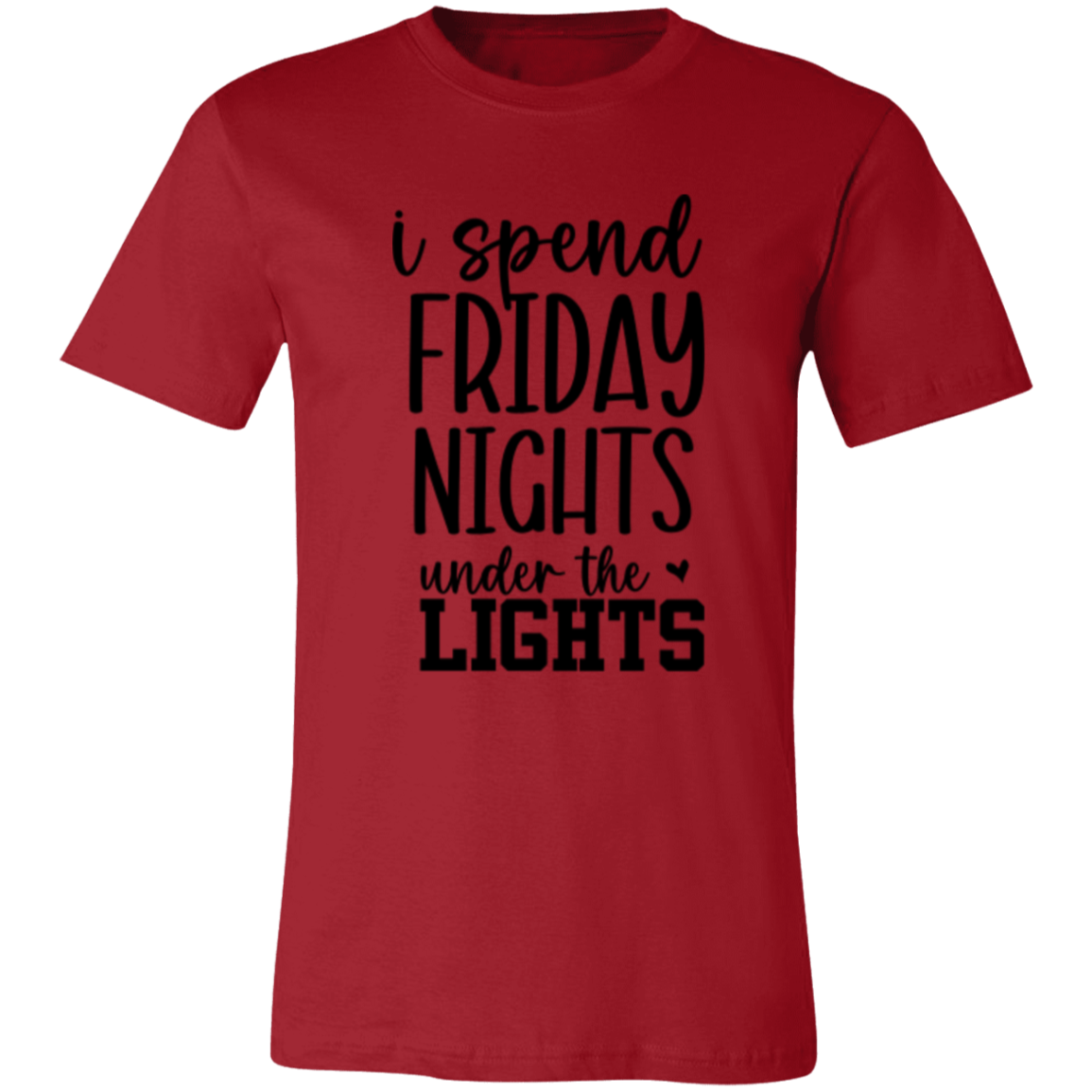 Friday Nights Under the Lights - Unisex Jersey Short-Sleeve T-Shirt