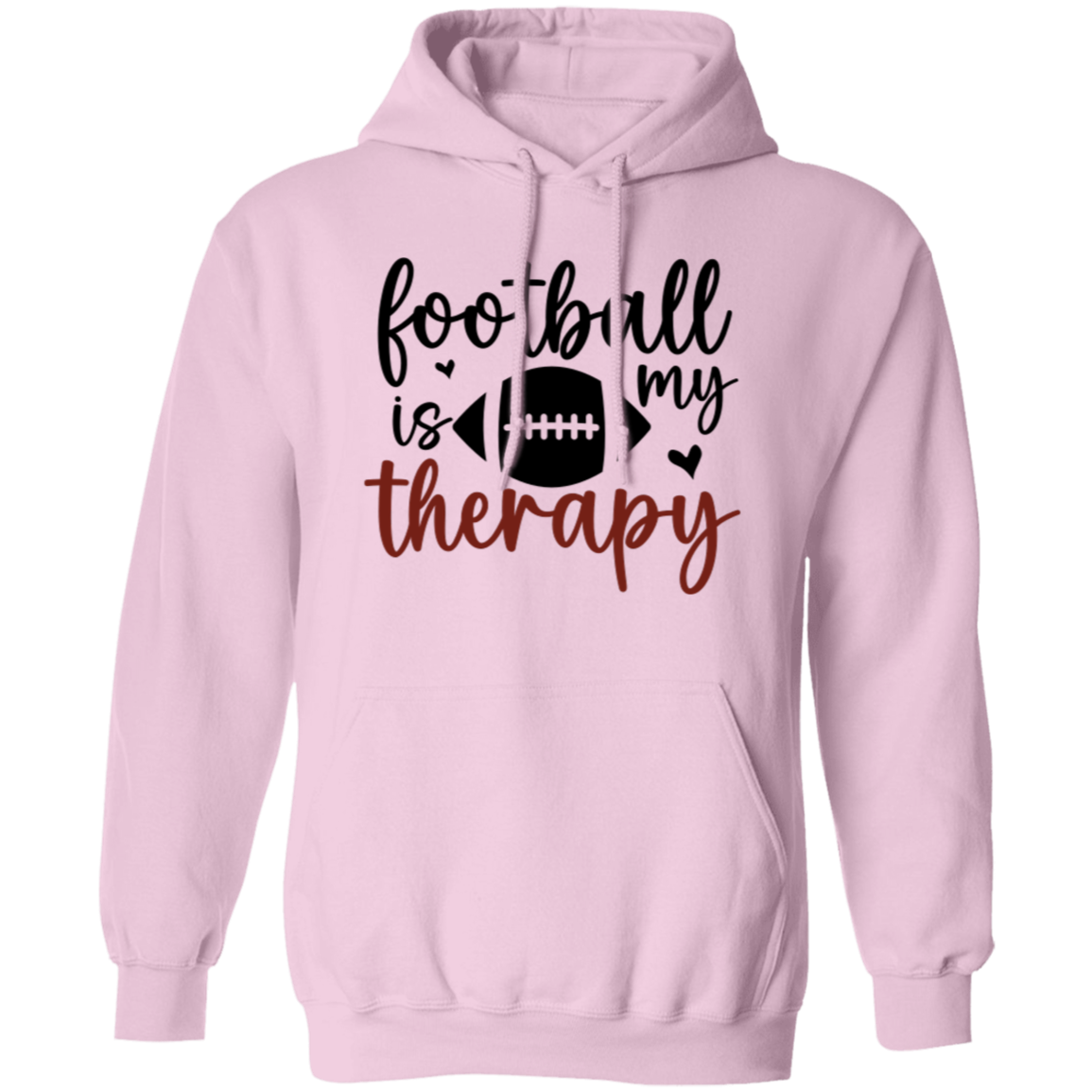 Football Is My Therapy - Pullover Hoodie