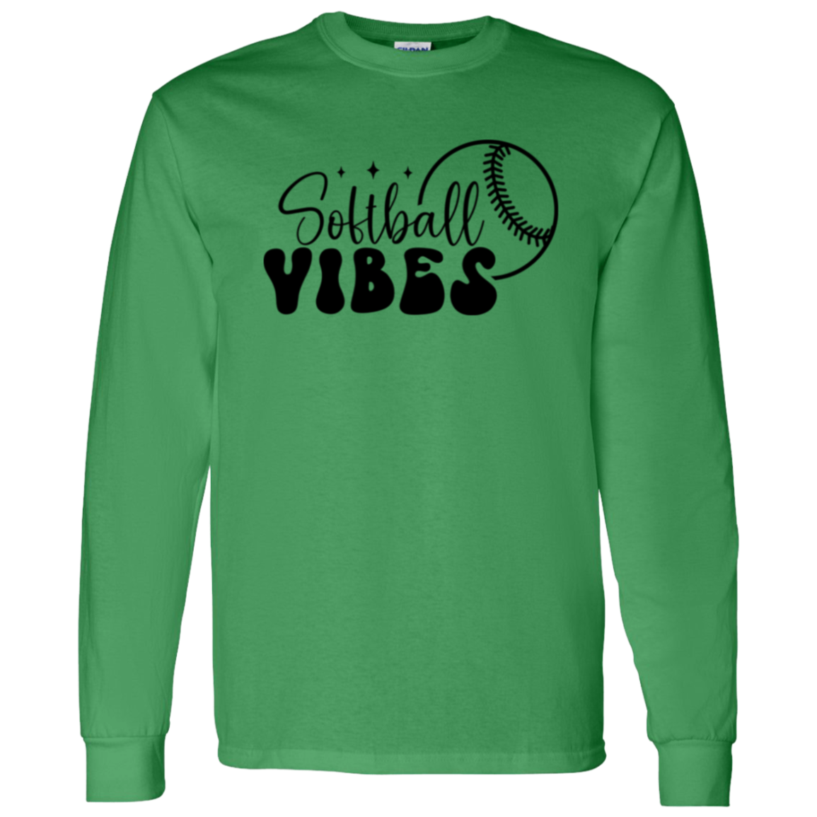 Softball Vibes - Long Sleeve T-Shirt 5.3 oz.