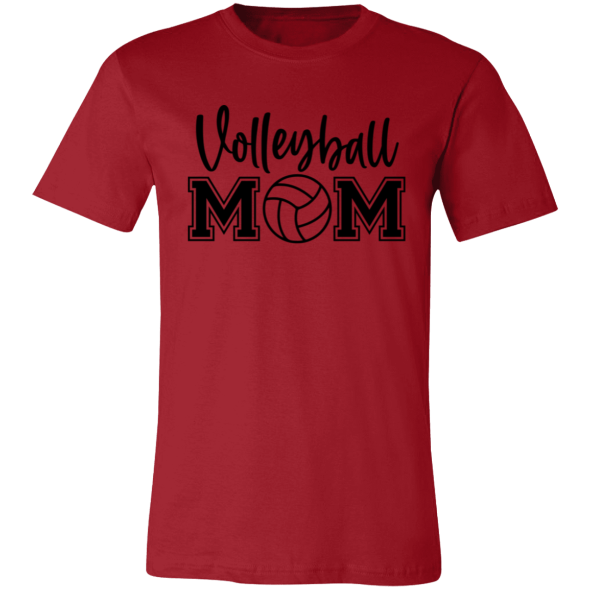 Volleyball Mom Unisex Jersey Short-Sleeve T-Shirt