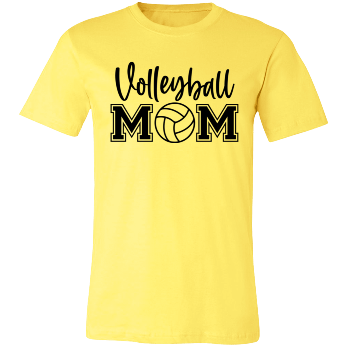 Volleyball Mom Unisex Jersey Short-Sleeve T-Shirt