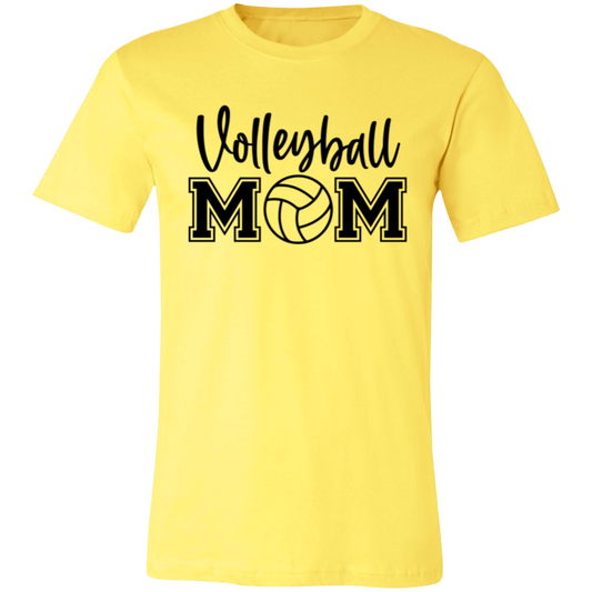 Volleyball Mom Unisex Jersey Short-Sleeve T-Shirt