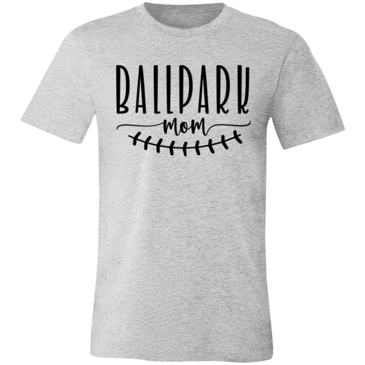 Ballpark Mom - Unisex Jersey Short-Sleeve T-Shirt