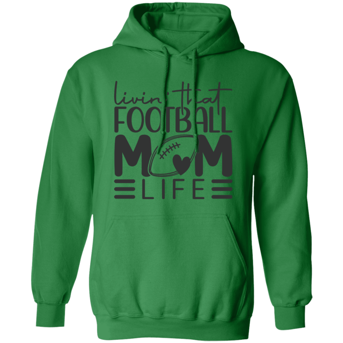 Livin' That Football Mom Life - Pullover Hoodie