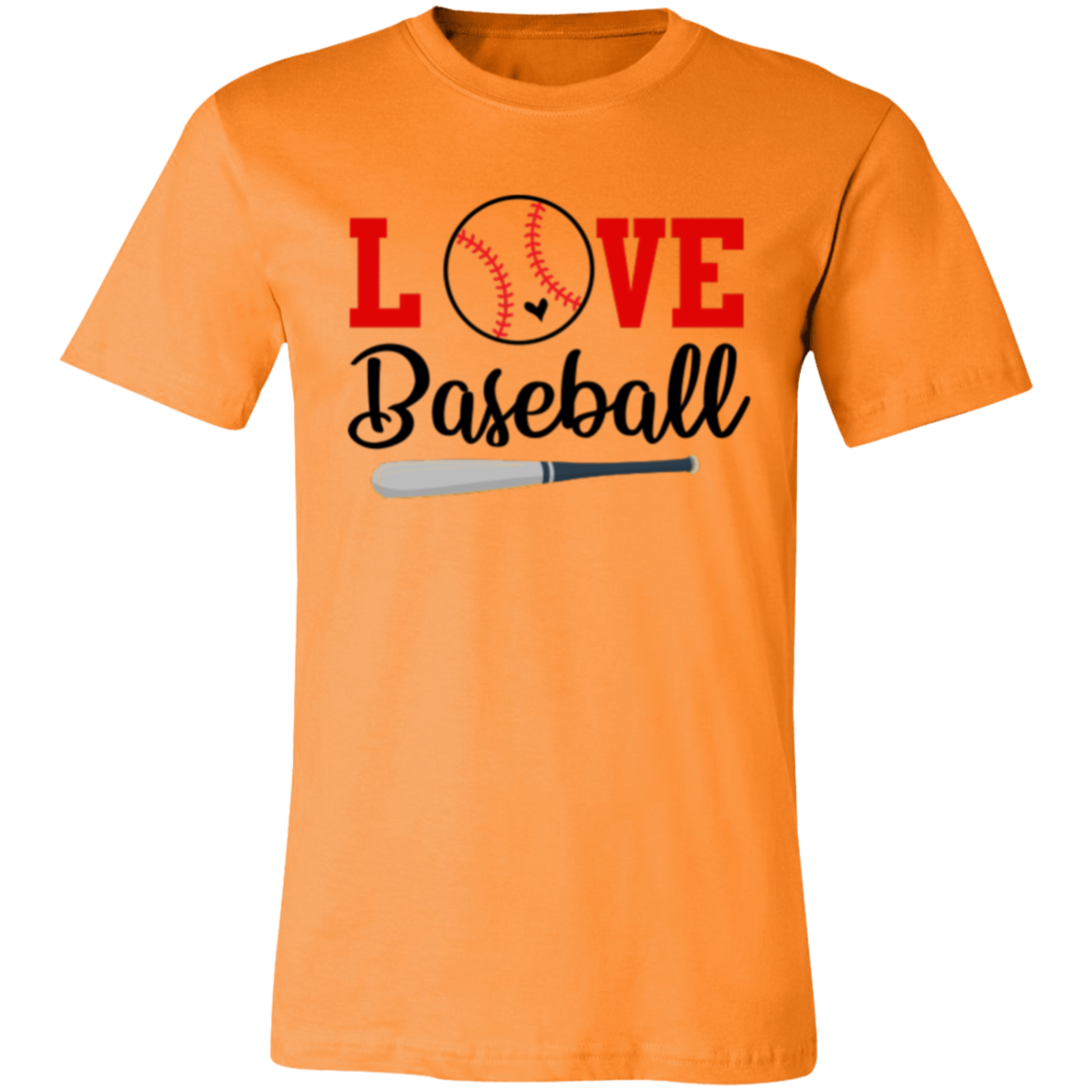 Love Baseball - Unisex Jersey Short-Sleeve T-Shirt