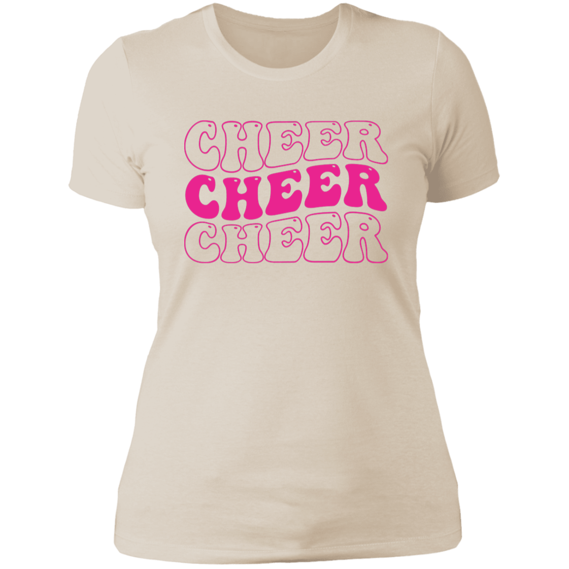 Cheer Cheer Cheer - Ladies' Boyfriend T-Shirt