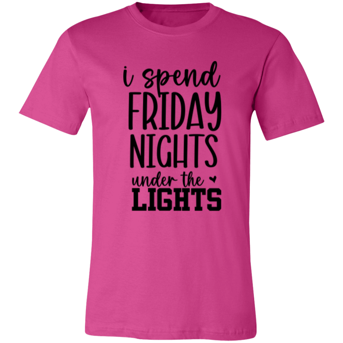 Friday Nights Under the Lights - Unisex Jersey Short-Sleeve T-Shirt