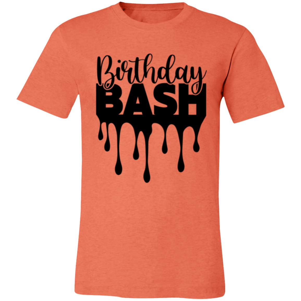 Birthday Bash Unisex Jersey Short-Sleeve T-Shirt