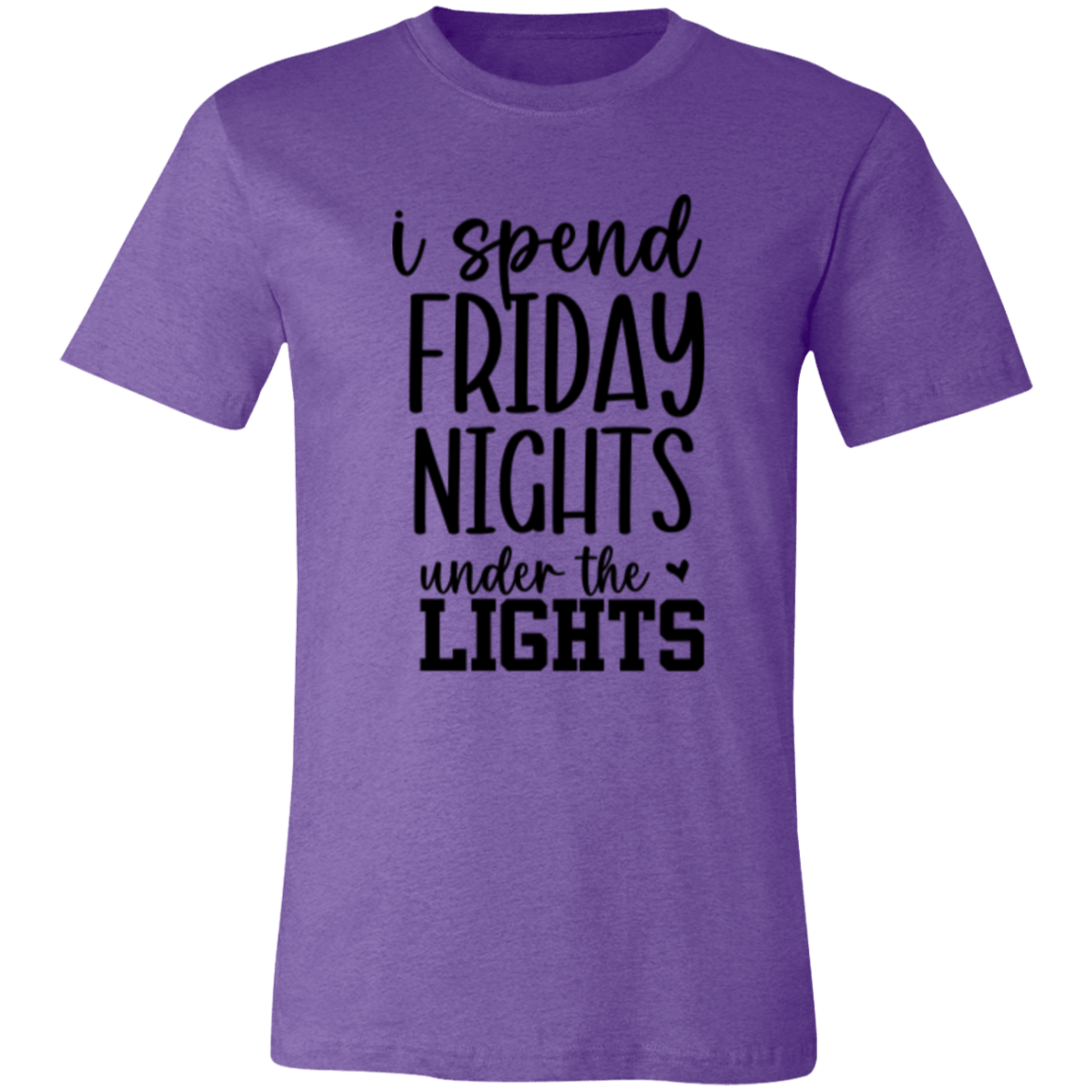 Friday Nights Under the Lights - Unisex Jersey Short-Sleeve T-Shirt