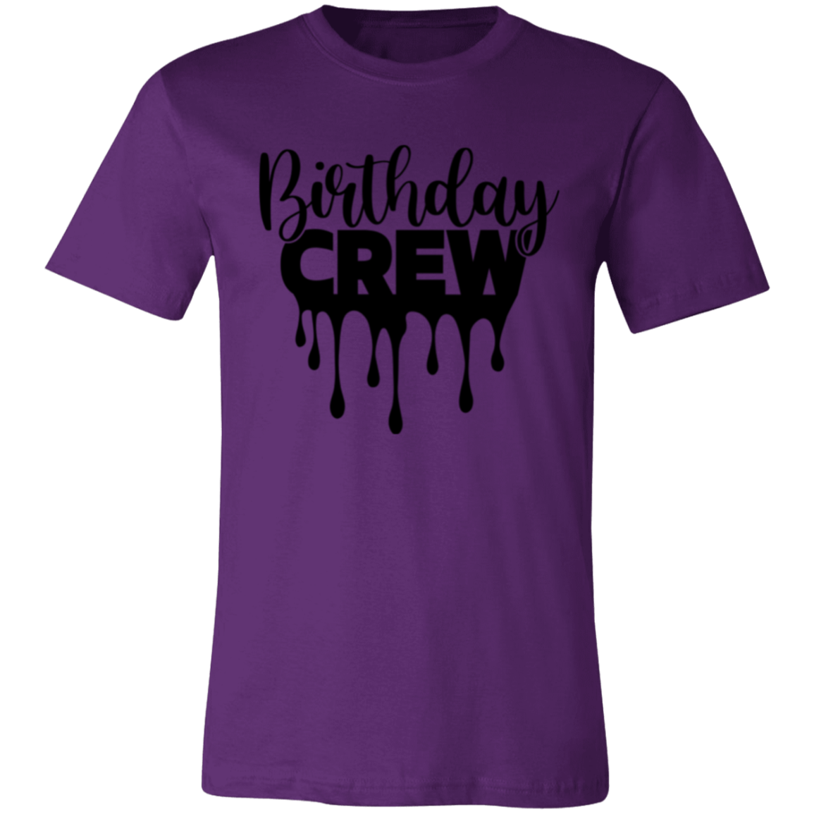 Birthday Crew Unisex Jersey Short-Sleeve T-Shirt