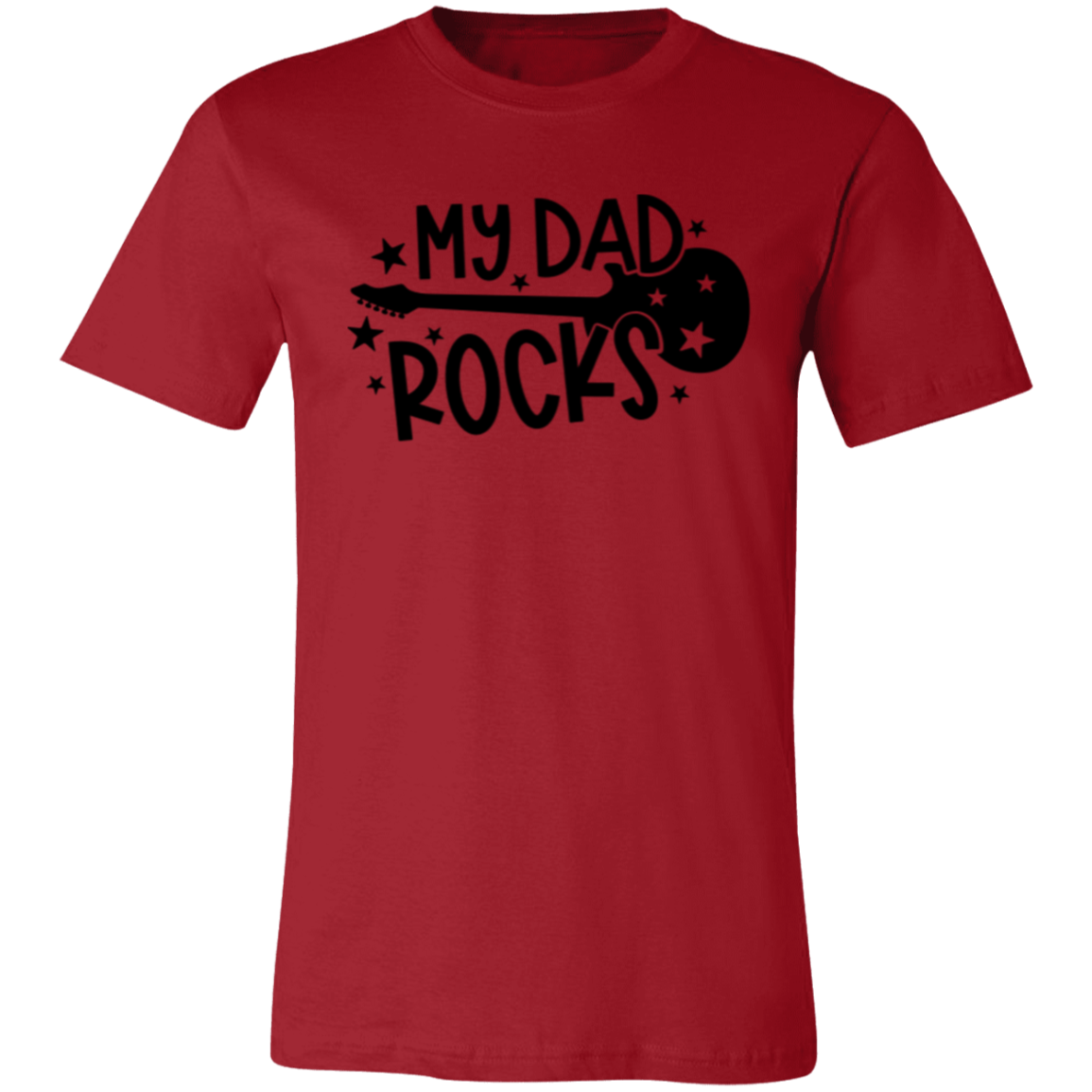 MY DAD ROCKS - Unisex Jersey Short-Sleeve T-Shirt