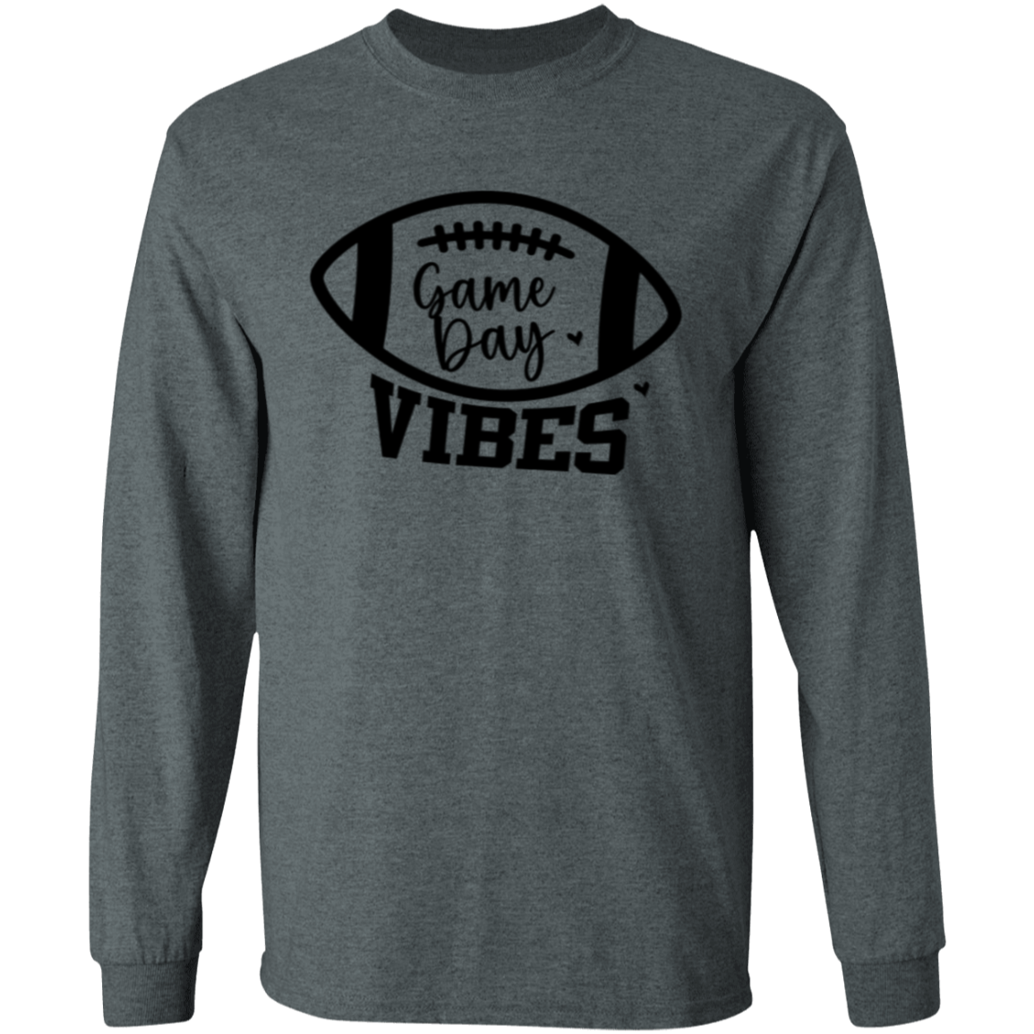 Game Day Vibes - LS T-Shirt 5.3 oz.