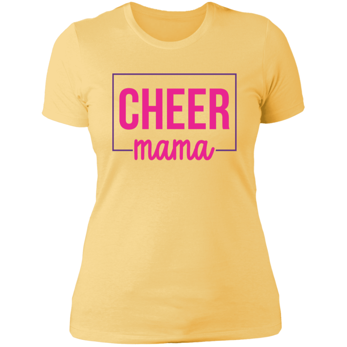 Cheer Mama - Ladies' Boyfriend T-Shirt