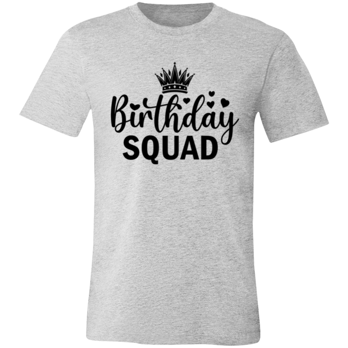 Birthday Squad Unisex Jersey Short-Sleeve T-Shirt