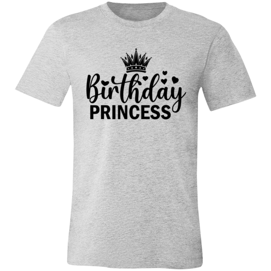 Birthday Princess Unisex Jersey Short-Sleeve T-Shirt