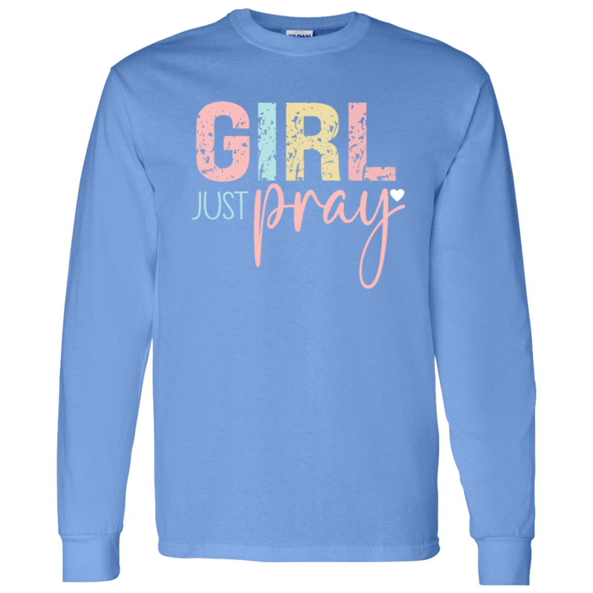 Girl Pray - LS T-Shirt 5.3 oz.